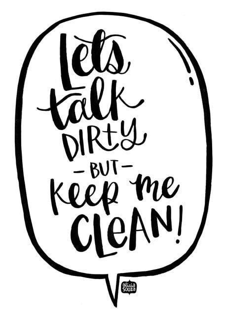 Keep Me Clean Decal
