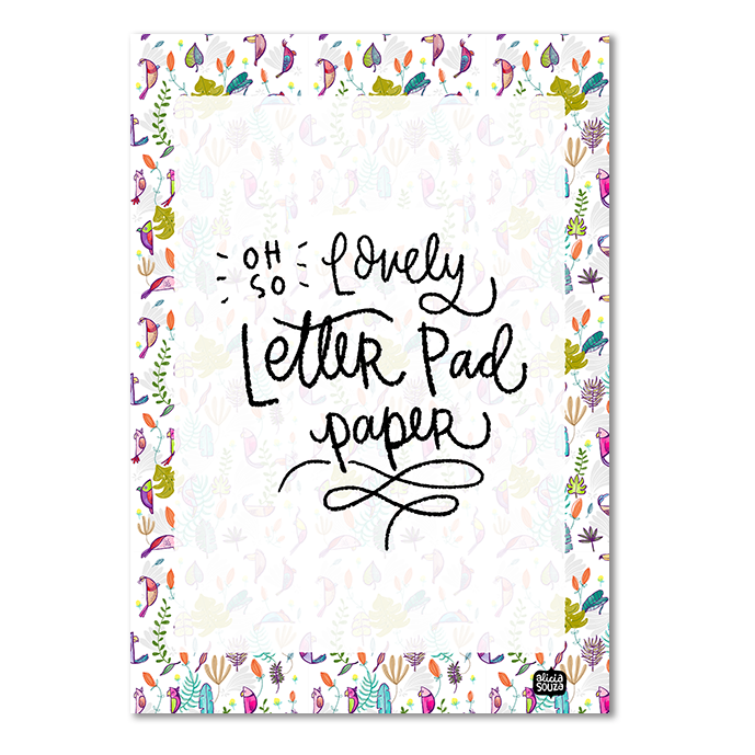 Parrot & Peace Letterpad