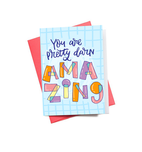 Darn Amazing Mini Greeting