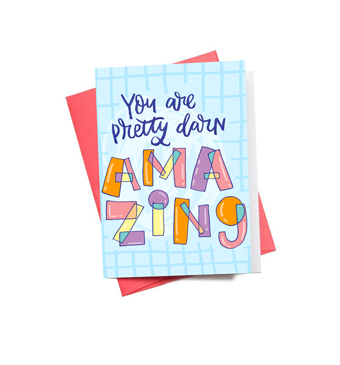 Darn Amazing Mini Greeting