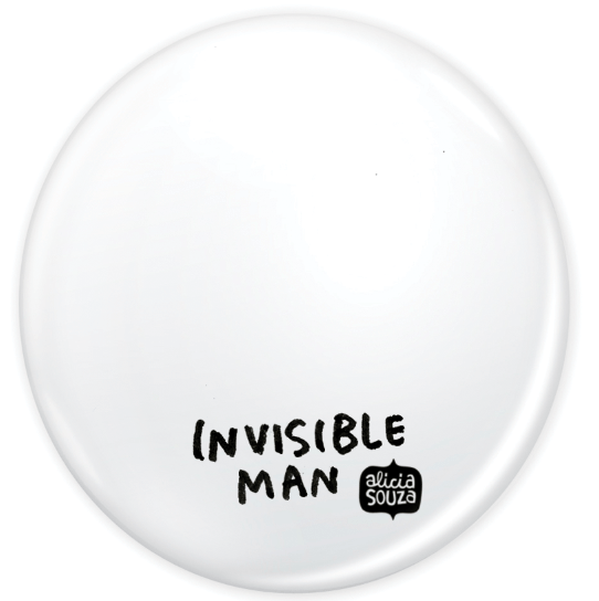 Badge - Invisible Man Badge