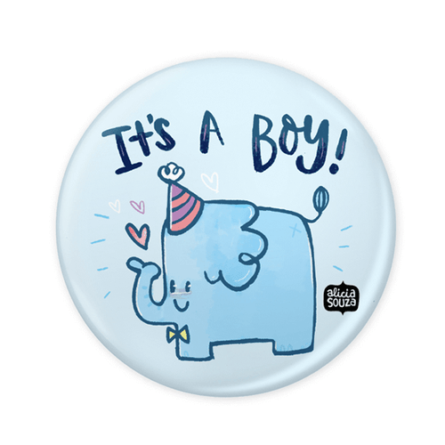 Badge - It's A Boy Badge