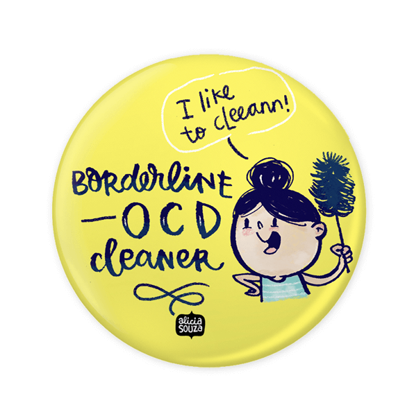 Badge - OCD Cleaner Badge