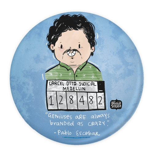 Badge - Pablo Escobar Badge *limited Edition*