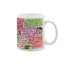 I heart you small mug