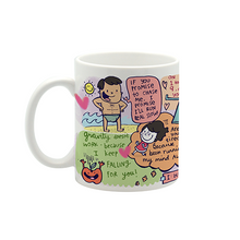 I heart you small mug