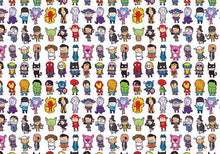 Superhero Wrapping Paper