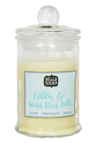 Cotton & Wild Bluebell Bell Jar Candle