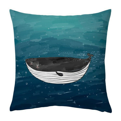 Cushion Cover - Seaworld Dual-sided Cushion Cover