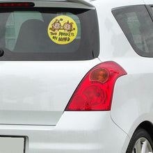 Decal - Two Monkeys On Board Decal