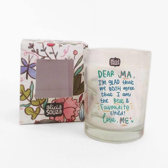 Favourite Child Shot Glass Candle