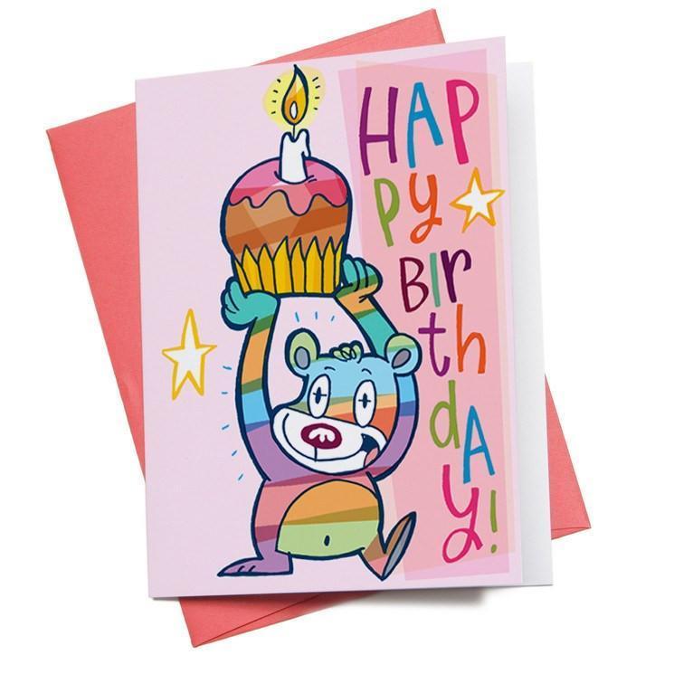 Greeting Cards - Birthday Bear Greeting