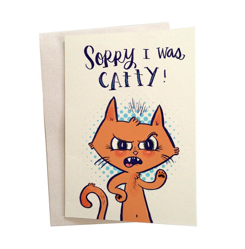 Greeting Cards - Catty Greeting