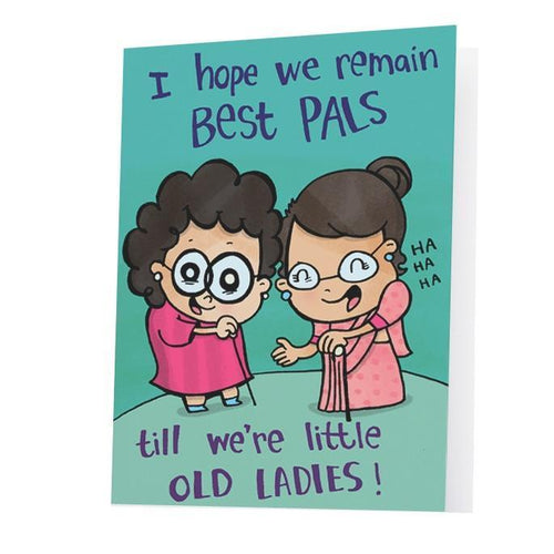 Greeting Cards - Old Ladies Greeting