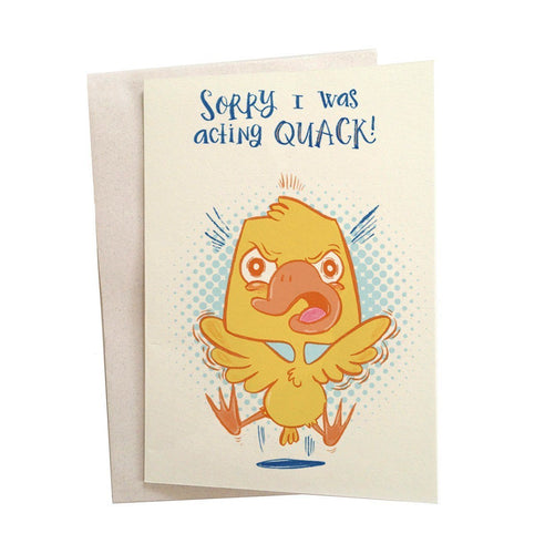 Greeting Cards - Quack Greeting