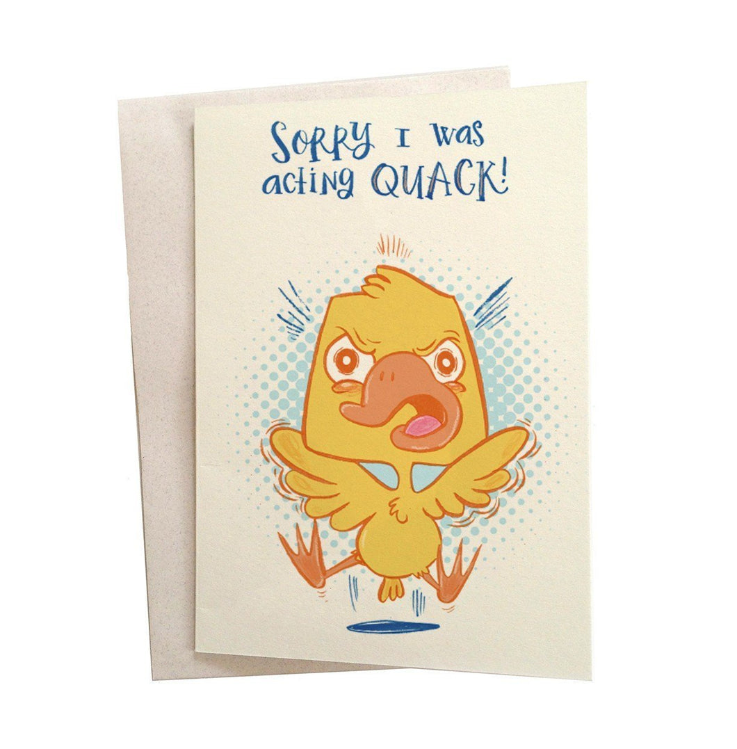 Greeting Cards - Quack Greeting