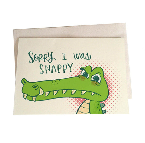 Greeting Cards - Snappy Croc Greeting