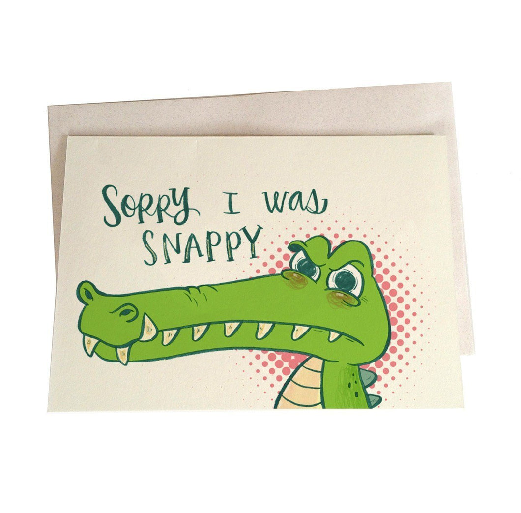 Greeting Cards - Snappy Croc Greeting