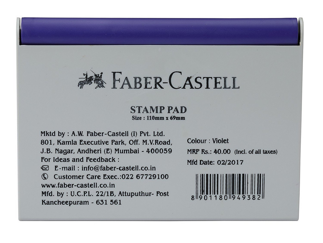 Faber Castell Stamp Pad - Violet