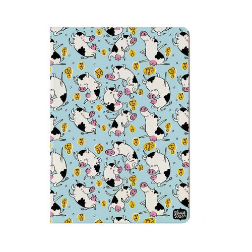 Jotbook - Dancing Cow Jotbook