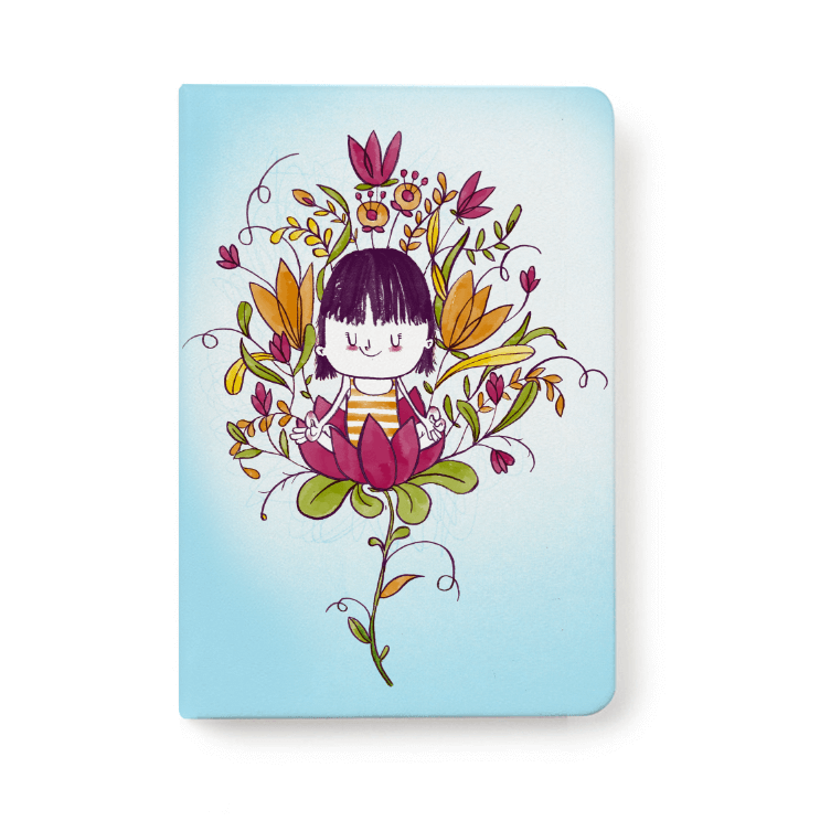 Jotbook - Yoga Flower Jotbook