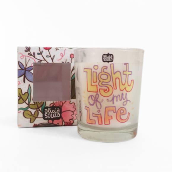 Light Of My Life Shot Glass Candle