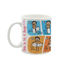 How to tie a lungi small mug