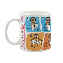How to tie a lungi Mug