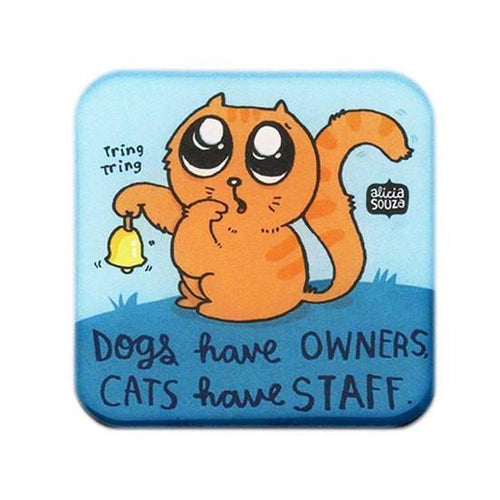 Magnet - Cat Staff Magnet