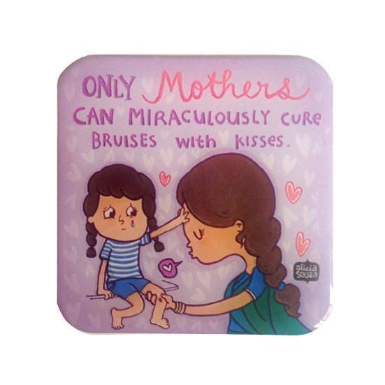 Magnet - Mummy Bruises Magnet-Square