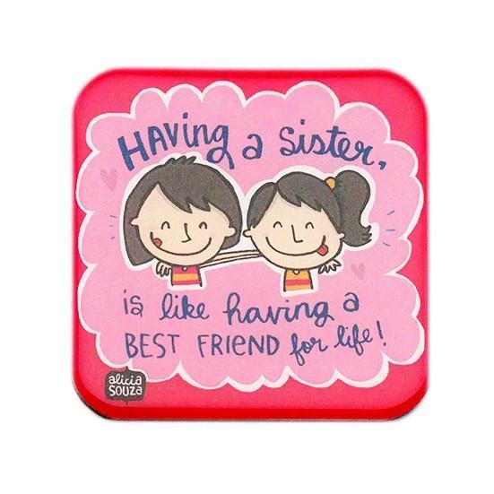 Magnet - Sisters Magnet Square
