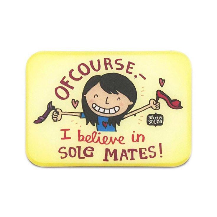 Magnet - Sole Mates Magnet Square