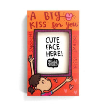 Magnetic Frame - Big Kiss! Refrigerator Magnetic Frame SMALL