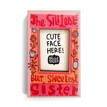 Magnetic Frame - Sister Love-Refrigerator Magnetic Frame SMALL
