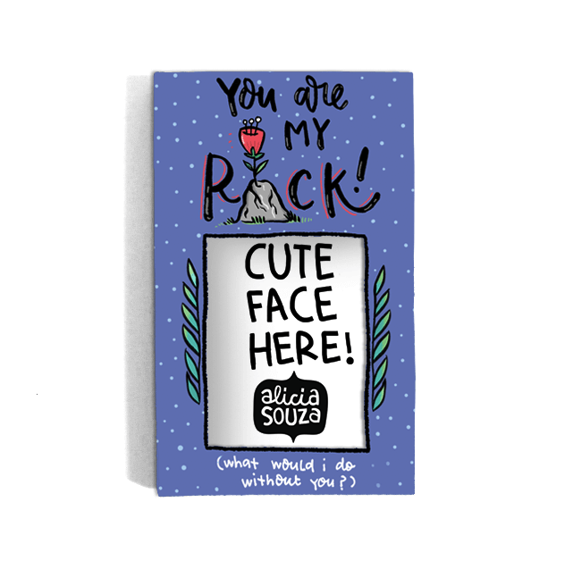 My Rock Refrigerator magnetic frame SMALL