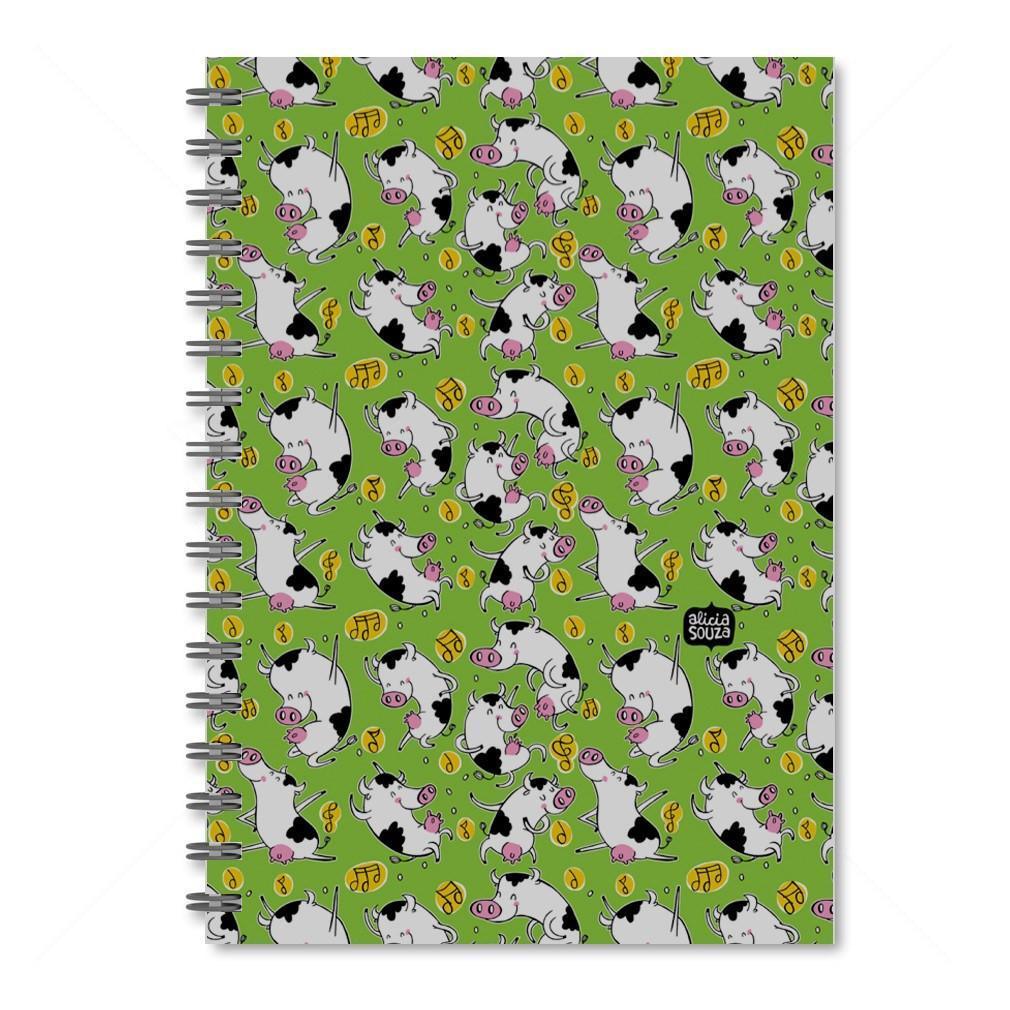 Notebook - Dancing Cow Notebook
