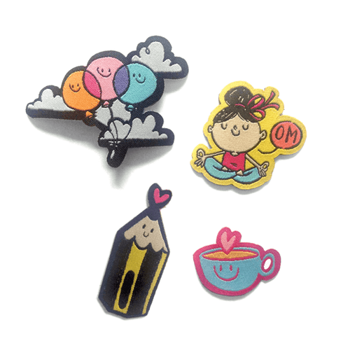 The Sweetheart Patch Set of 4