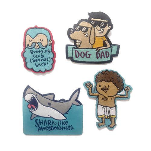 The Awesome Patch Set of 4