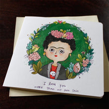 Premium Cards - Frida (Kah)lo-ve Greeting-PREMIUM
