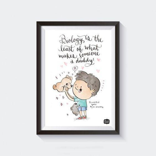 Prints - Biology Daddy Wall Art