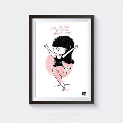 Prints - Curvy Girl Wall Art