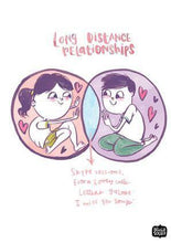 Prints - Distance Love Wall Art