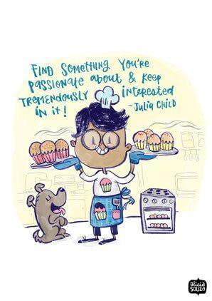 Prints - Dog And A Cook Wall Art