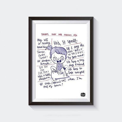 Prints - Dog Parents Wall Art