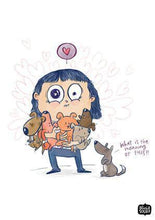 Prints - Dogs On Hand Wall Art