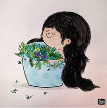 Prints - Flower Bath Wall Art