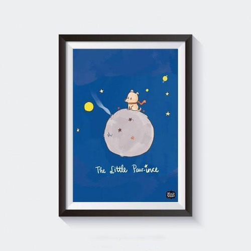 Prints - Little Paw-ince Wall Art