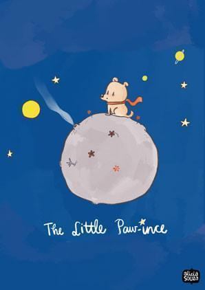 Prints - Little Paw-ince Wall Art