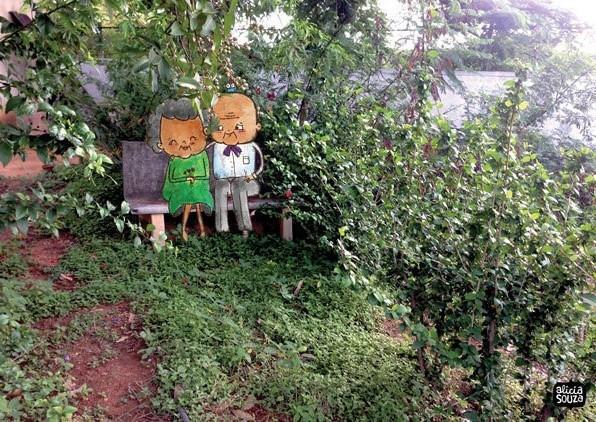 Prints - Love In The Garden Wall Art