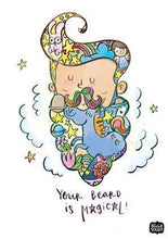Prints - Magical Beard Wall Art